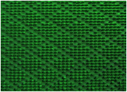 Щетинистое покрытие Альфа-стиль Ромб 0.9 x 1м 263 Зелёный