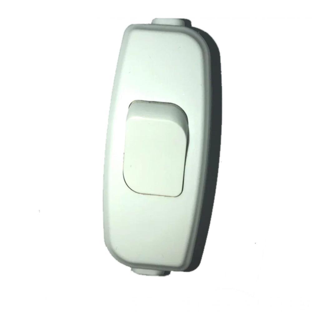Переключатель бра с белой кнопкой Mono Electric Accessories белый 170-010001-801