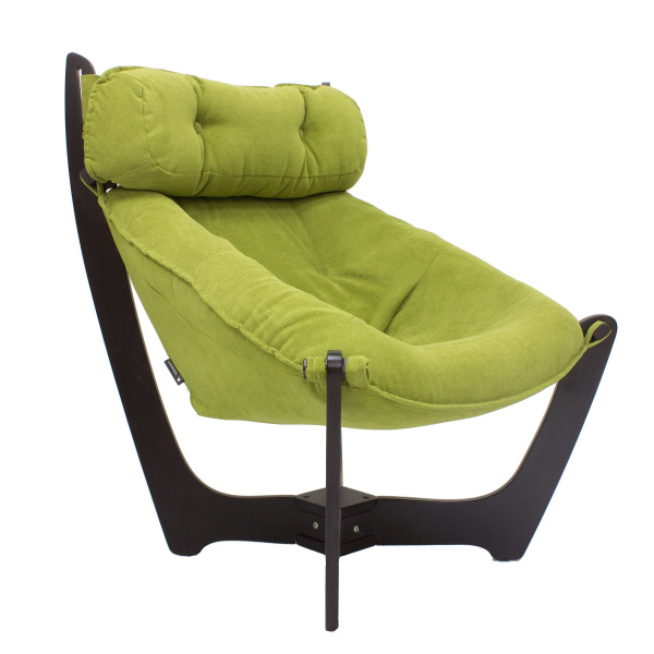 Кресло для отдыха Модель 11 Мебель Импекс (венге, Verona Apple Green) 013.011-3-29-т МИ